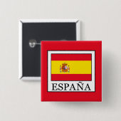 Badge Carré 5 Cm España (Devant & derrière)