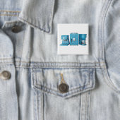 Badge Carré 5 Cm Espresso et machines à café filtres (En situation)