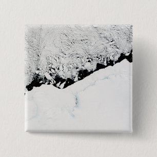 Badge Carré 5 Cm Est de l'Antarctique - Terre-Neuve-et-Labrador