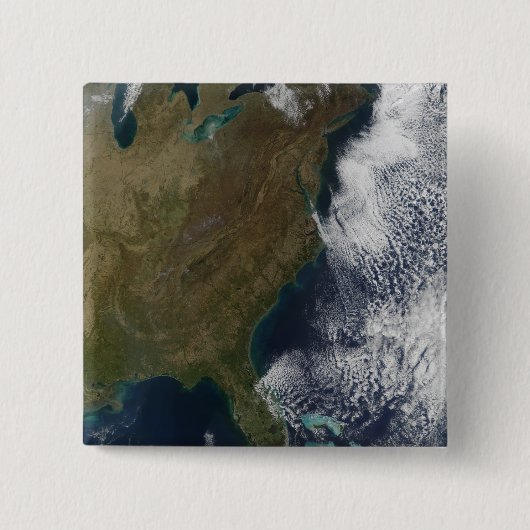 Badge Carré 5 Cm Est des États-Unis 2 (Devant)