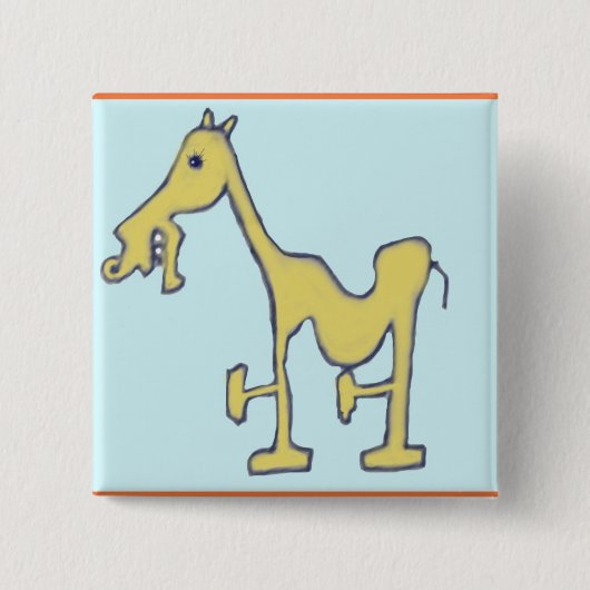 Badge Carré 5 Cm Étalon (Devant)