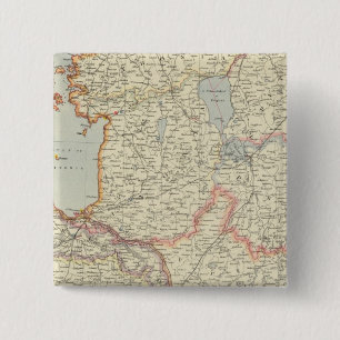 Badge Carré 5 Cm États baltes