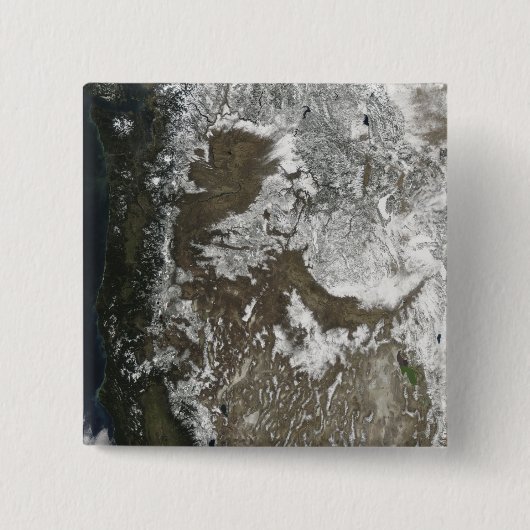 Badge Carré 5 Cm États-Unis (Devant)