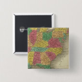 Badge Carré 5 Cm États-Unis 33 (Devant & derrière)