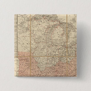 Badge Carré 5 Cm États-Unis 37