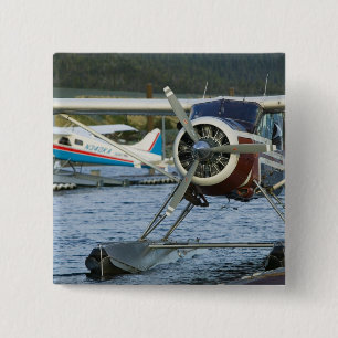 Badge Carré 5 Cm ÉTATS-UNIS, ALASKA, sud-est de l'Alaska, KETCHIKAN
