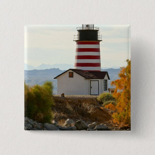 Badge Carré 5 Cm États-Unis, Arizona, Lake Havasu City. Vue de l'ou