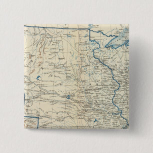Badge Carré 5 Cm États-Unis, décembre 1860