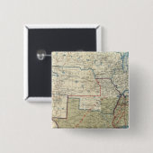 Badge Carré 5 Cm États-Unis décembre 1863 (Devant & derrière)