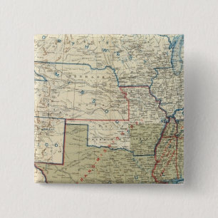 Badge Carré 5 Cm États-Unis décembre 1863