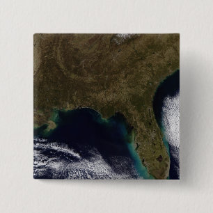 Badge Carré 5 Cm États-Unis du Sud-est