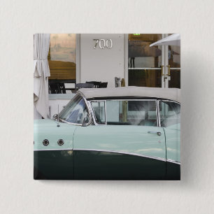 Badge Carré 5 Cm États-Unis, Floride, Miami Beach : South Beach, 19