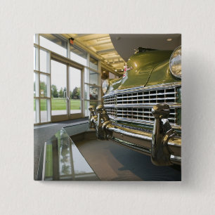 Badge Carré 5 Cm États-Unis, Michigan, Auburn Hills: Walter P. Crys