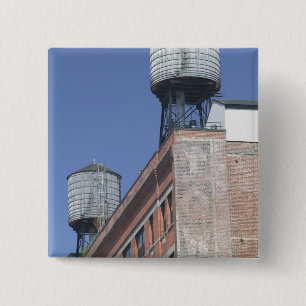 Badge Carré 5 Cm États-Unis, New York, New York City, Manhattan: 5