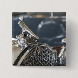 Badge Carré 5 Cm États-Unis, Ohio, Dayton: Musée Packard d'Amérique