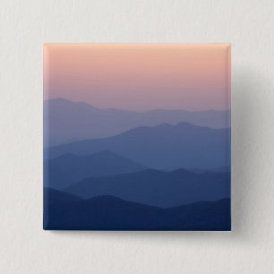 Badge Carré 5 Cm États-Unis, Tennessee, Parc national des Great Smo