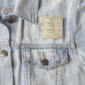 Badge Carré 5 Cm États-Unis, territoires (En situation)