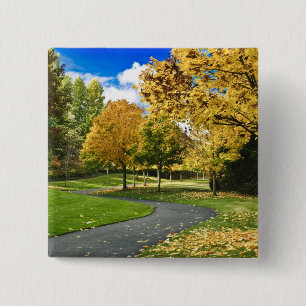 Badge Carré 5 Cm États-Unis, Washington