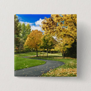 Badge Carré 5 Cm États-Unis, Washington