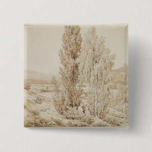 Badge Carré 5 Cm Été