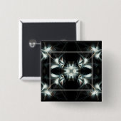 Badge Carré 5 Cm Étoile décorative (Devant & derrière)