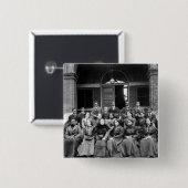 Badge Carré 5 Cm Étudiants de Fisk : 1899 (Devant & derrière)