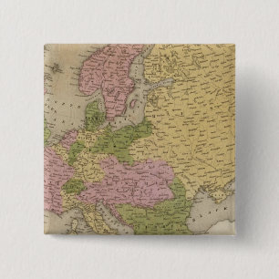 Badge Carré 5 Cm Europe 47