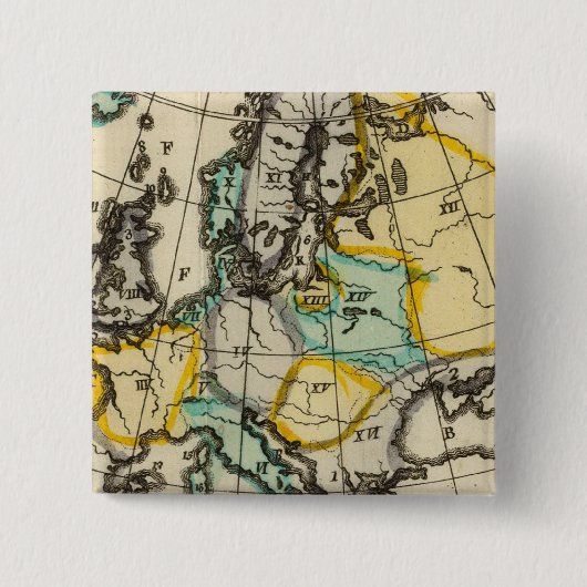 Badge Carré 5 Cm Europe 51 (Devant)