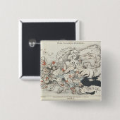 Badge Carré 5 Cm Europe', d'aujourd'hui 1887 (Devant & derrière)