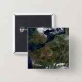 Badge Carré 5 Cm Europe du Nord-Ouest (Devant & derrière)