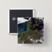 Badge Carré 5 Cm Europe du Nord-Ouest (Devant & derrière)