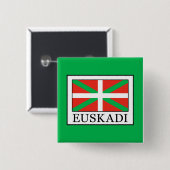 Badge Carré 5 Cm Euskadi (Devant & derrière)