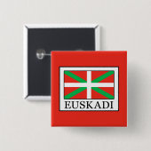 Badge Carré 5 Cm Euskadi (Devant & derrière)