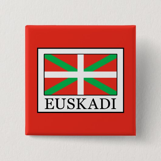 Badge Carré 5 Cm Euskadi (Devant)
