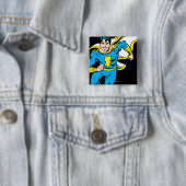 Badge Carré 5 Cm Exécution junior (En situation)