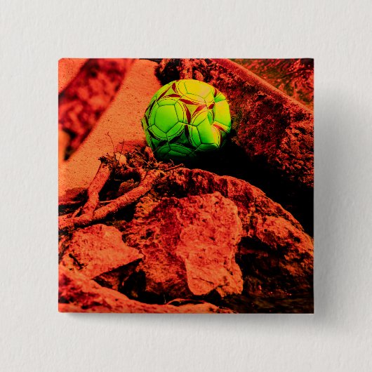 Badge Carré 5 Cm explorateur de moustiques (Devant)