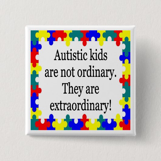 Badge Carré 5 Cm Extraordinaire (Devant)