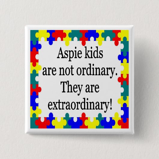 Badge Carré 5 Cm Extraordinaire (Devant)