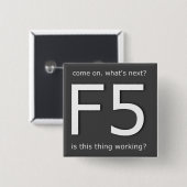 BADGE CARRÉ 5 CM F5 (Devant & derrière)