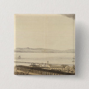 Badge Carré 5 Cm Fabrication de meubles de chalet Kilburn et Gates