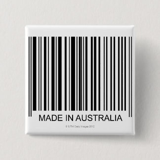 Badge Carré 5 Cm Fabriqué en Australie