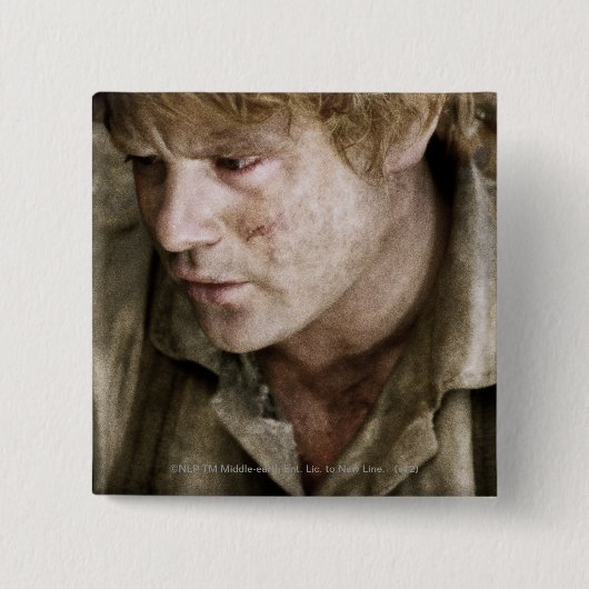 Badge Carré 5 Cm Face latérale Samwise (Devant)