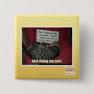 Badge Carré 5 Cm Faire juste ma cloison