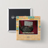 Badge Carré 5 Cm Faire juste ma cloison (Devant & derrière)