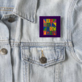 Badge Carré 5 Cm Faire une déclaration avec une déclaration (En situation)