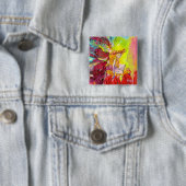 BADGE CARRÉ 5 CM FAIRY OF DAWN (En situation)