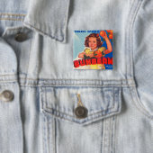 Badge Carré 5 Cm Faisceau (En situation)