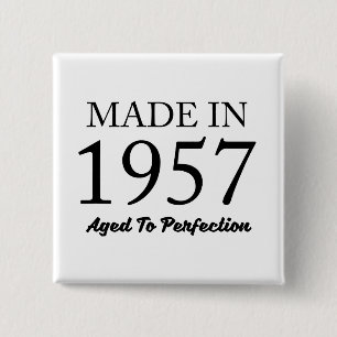 Badge Carré 5 Cm Fait en 1957