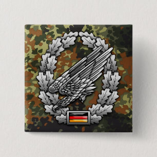 Badge Carré 5 Cm Fallschirmjägertruppe
