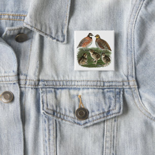 Badge Carré 5 Cm Famille de Colin de Virginie